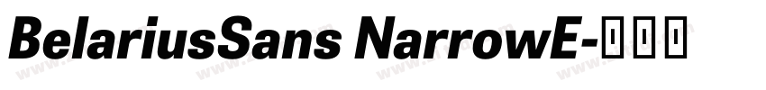 BelariusSans NarrowE字体转换 BelariusSans NarrowE字体转换